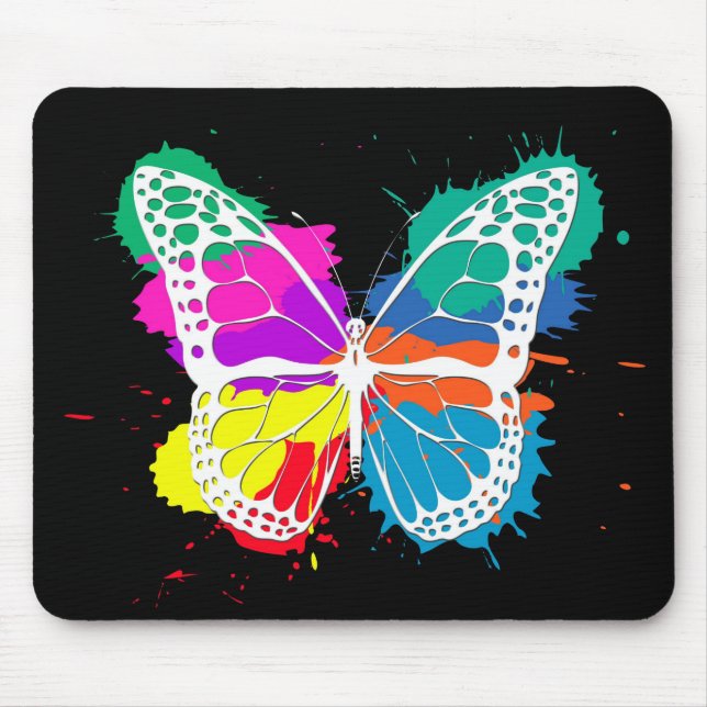 Tapis De Souris Papillon (Devant)