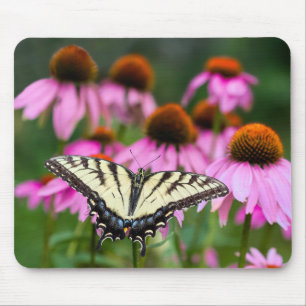 Tapis De Souris Papillon à queue épaisse de tigre orientale sur le