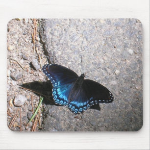 Tapis De Souris Papillon amiral à taches rouges