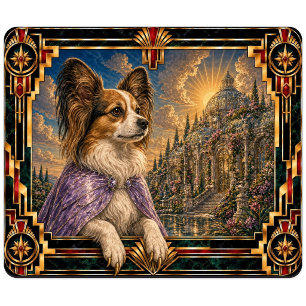 Tapis De Souris Papillon, Chien Art Déco