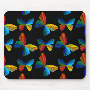 Tapis De Souris Papillon coloré Pad