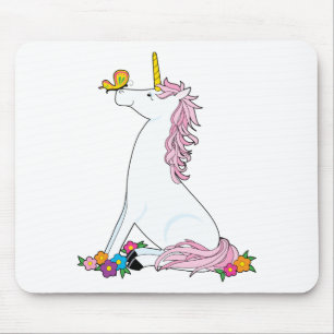 Tapis De Souris Papillon de licorne