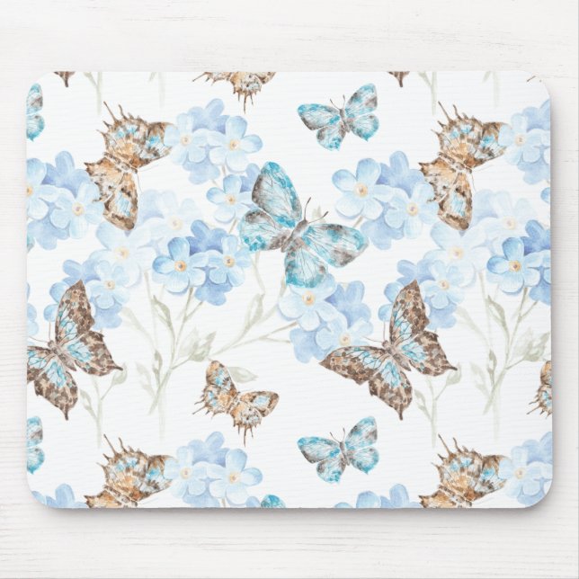 Tapis De Souris Papillon épinglé (Devant)