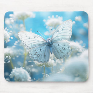 Tapis De Souris Papillon Fleur Nature Serene Tranquille