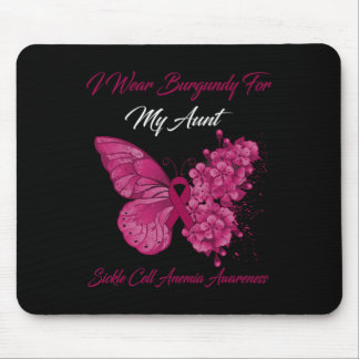 Tapis De Souris Papillon Je Porte La Bourgogne Pour Ma Tante Cellu