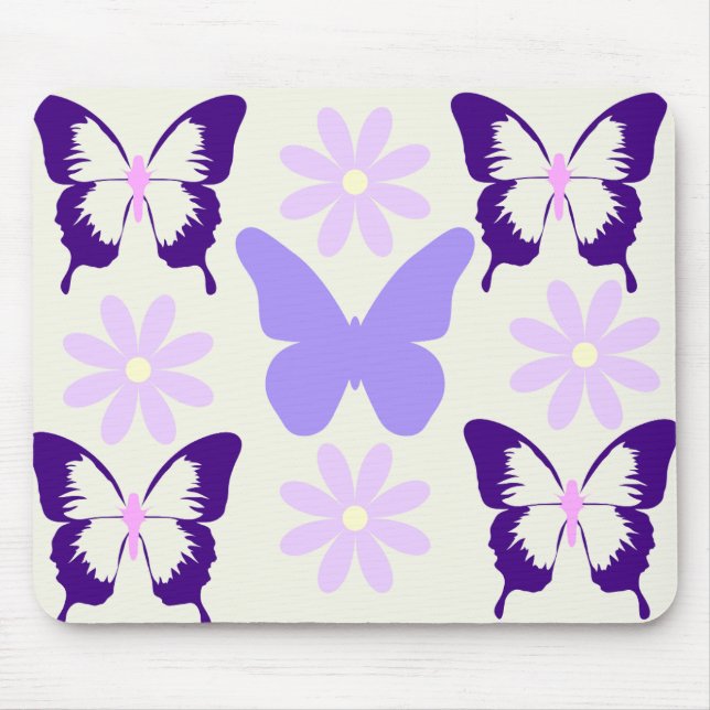 Tapis De Souris Papillon mousepad (Devant)