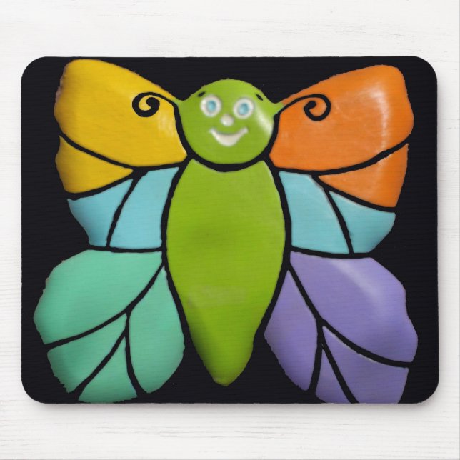 Tapis De Souris Papillon, Papillon de souris (Devant)