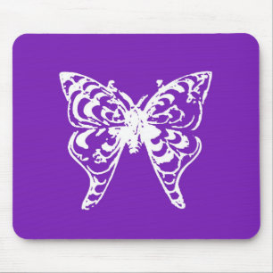 Tapis De Souris Papillon pourpre