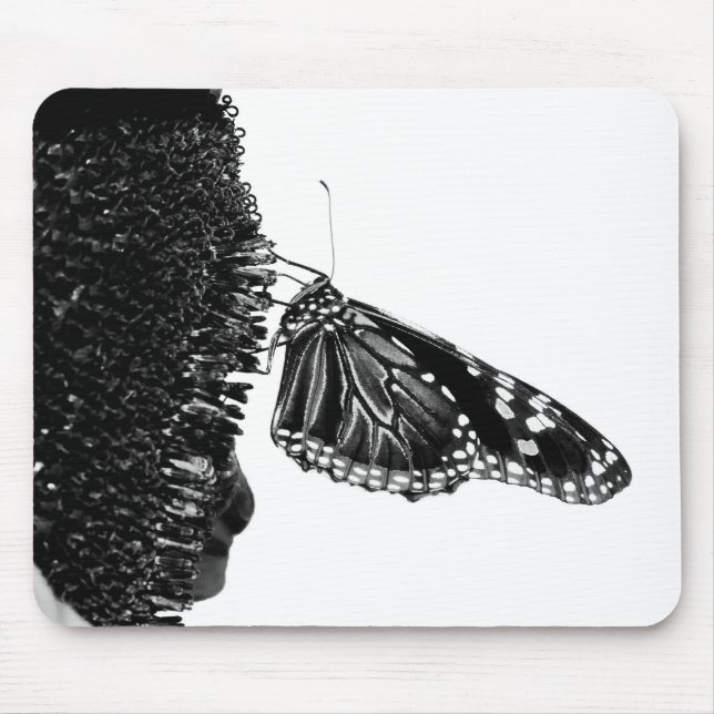 Tapis De Souris papillon timide blacq (Devant)