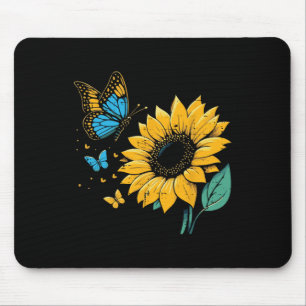 Tapis De Souris Papillon Tournesol Ukraine Filles Ukrainiennes Enf
