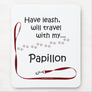 Tapis De Souris Papillon Travel Leash