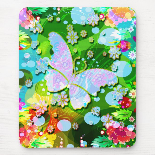 Tapis De Souris Papillon volant (Devant)