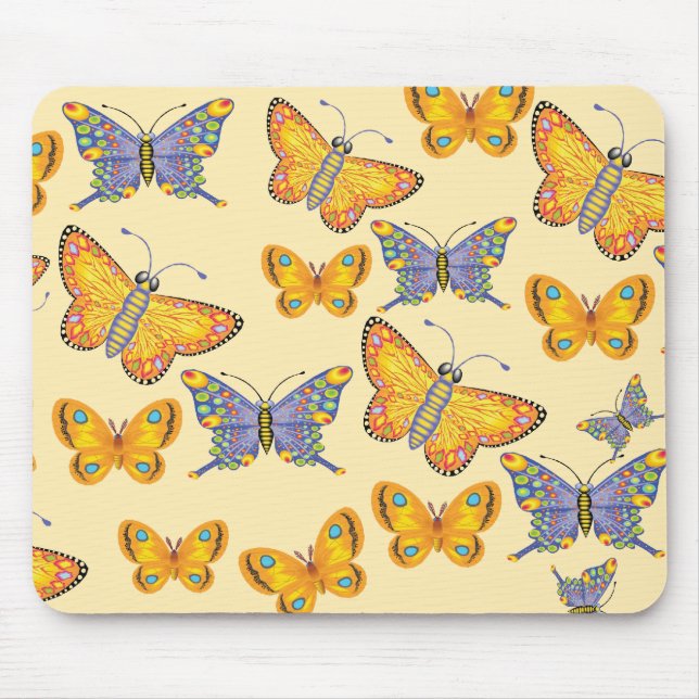 Tapis de souris Papillons (Devant)