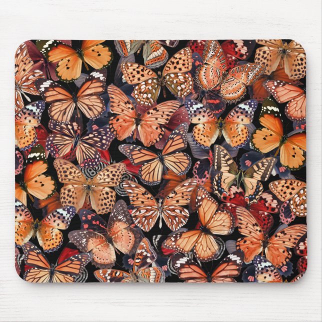 Tapis De Souris Papillons (Devant)