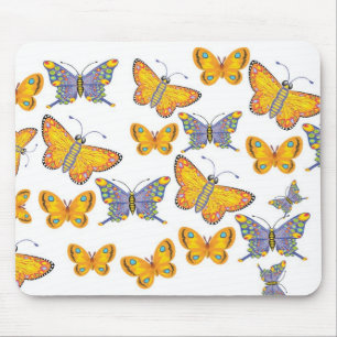 Tapis de souris Papillons