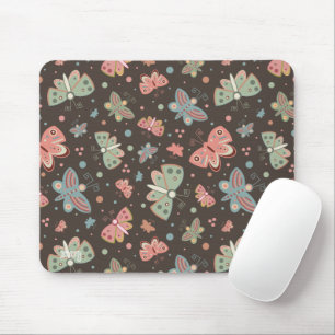 Tapis De Souris Papillons amusants Motif Inspirivity Pad