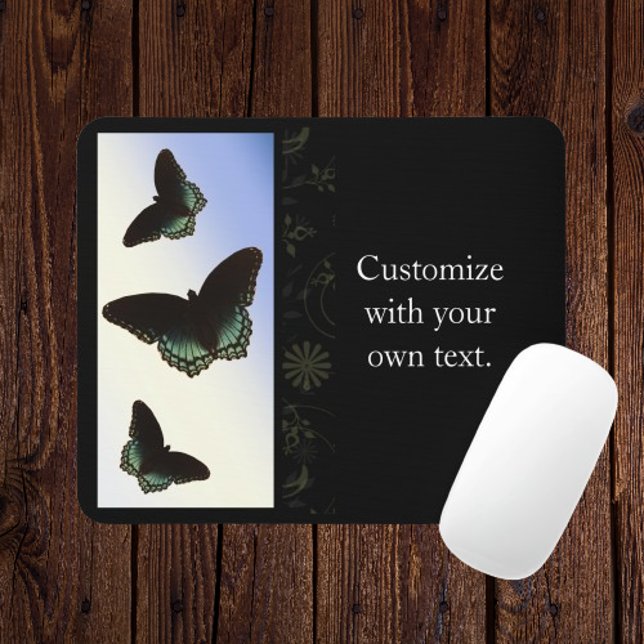 Tapis De Souris Papillons brillants Mousepad (Brilliant Butterflies Mousepad)