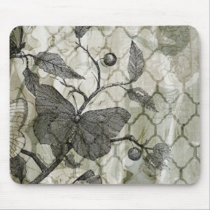 Tapis De Souris Papillons d'arabesque I