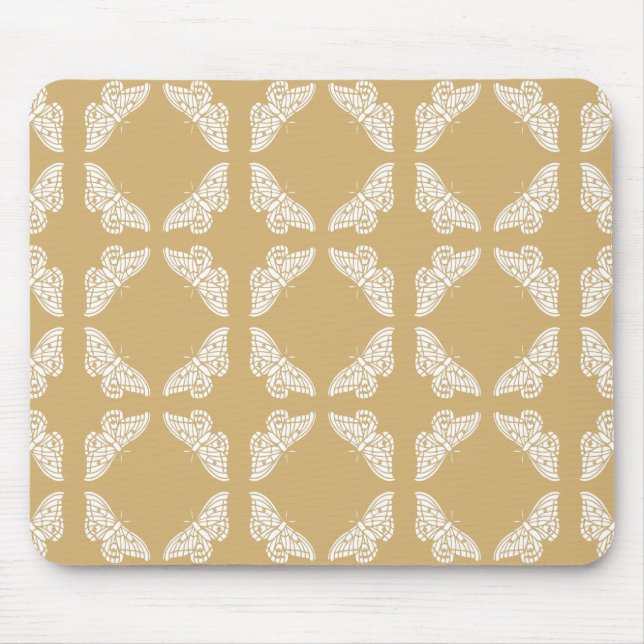 Tapis De Souris Papillons d'art et d'artisanat (Devant)