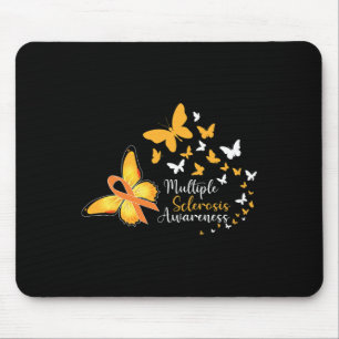 Tapis De Souris Papillons de sensibilisation à la sclérose 1