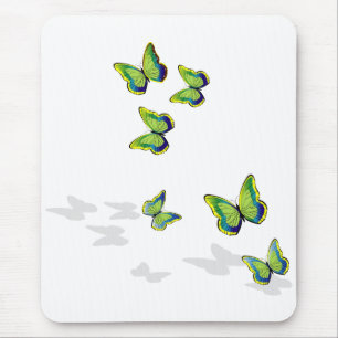 Tapis De Souris Papillons en vol