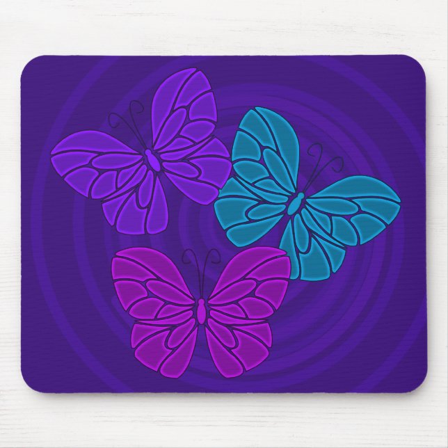 Tapis De Souris Papillons nocturnes mousepad (Devant)
