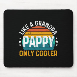 Tapis De Souris Papy comme un grand-père mais en plus cool Rétro V