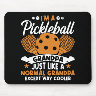 Tapis De Souris Papy joueur de pickleball cool