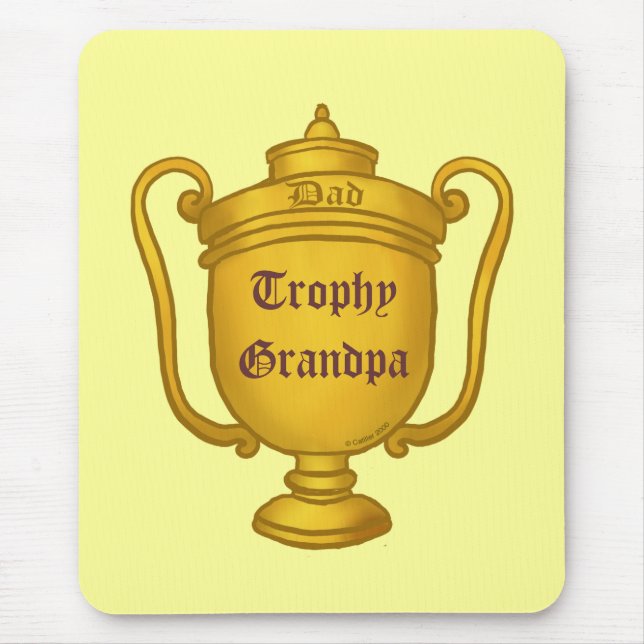 Tapis De Souris Papy Trophée (Devant)