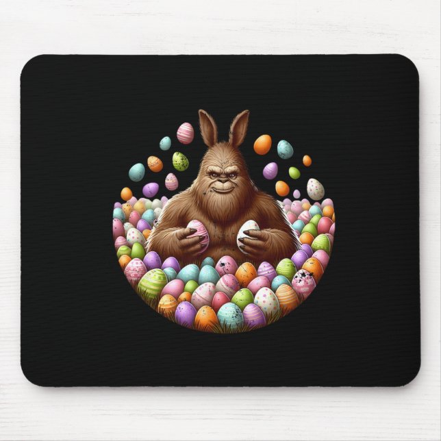 Tapis De Souris Pâques Bigfoot (Devant)