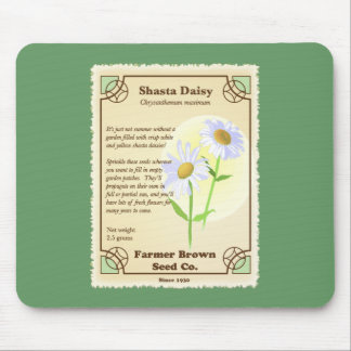Tapis De Souris Paquet de semences Shasta Daisy