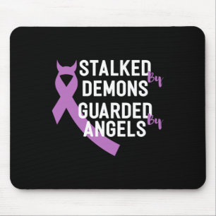 Tapis De Souris Par Des Démons Gardés Par Des Anges Mettent Fin À 