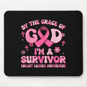 Tapis De Souris Par La Grâce Dieu Je Suis Un Survivant Cancer Du S