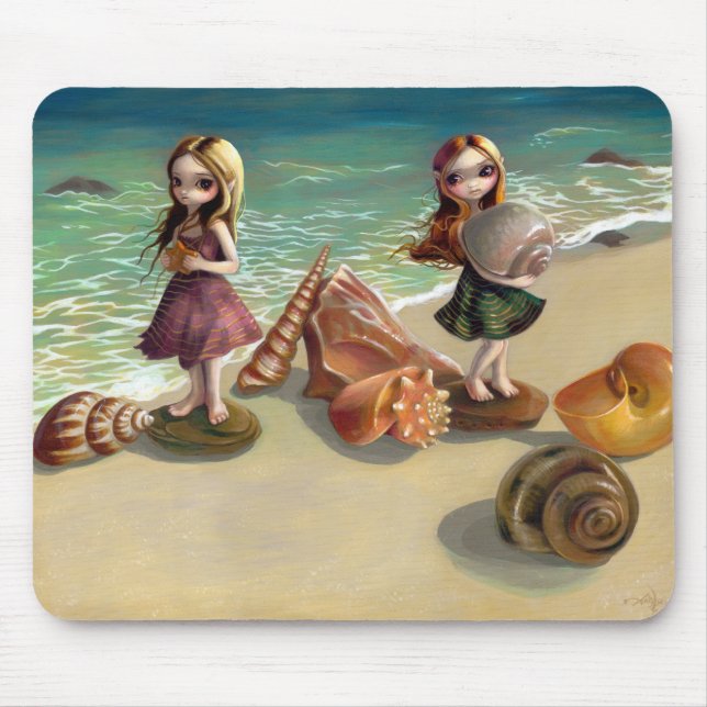 Tapis De Souris "Par le bord de la mer" Mousepad (Devant)