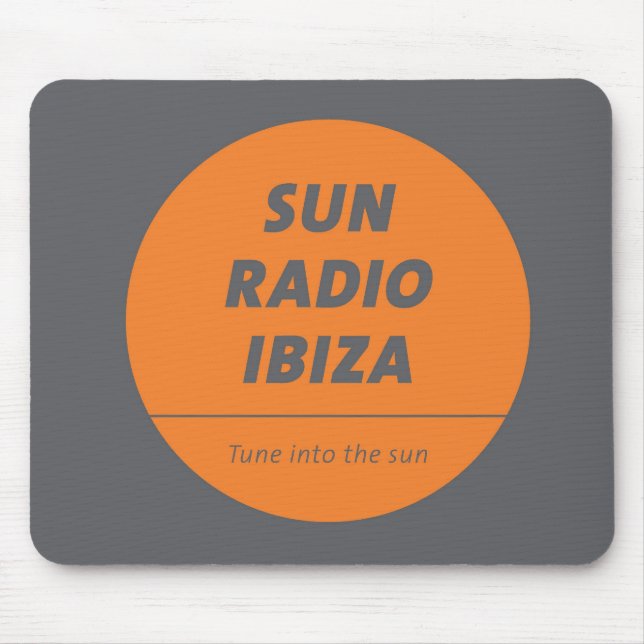 Tapis de souris par Sun Radio Ibiza (Devant)