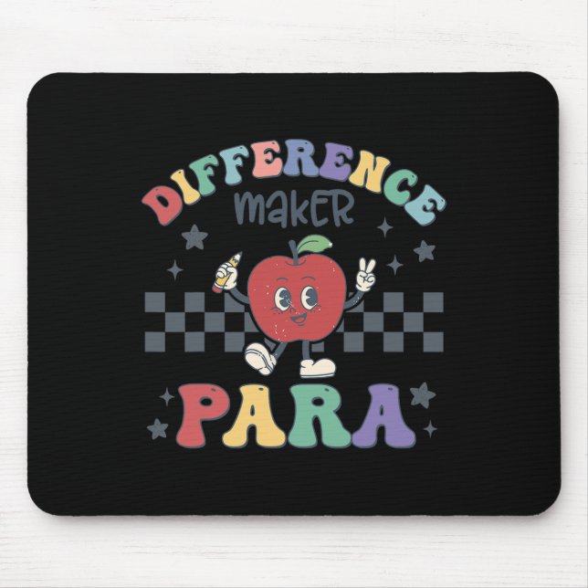 Tapis De Souris Para enseignant Paraprofessionnel de l'artisan de  (Devant)