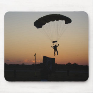 Tapis De Souris Parachute de Skydiver à Sunset Sky Diver