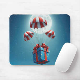 Tapis De Souris Parachutes qui offrent un cadeau de Noël