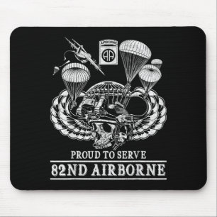 Tapis De Souris Parachutiste de la 82e division aéroportée Fort Br