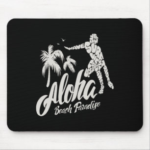 Tapis De Souris Paradis de la plage Aloha Surf Surfing
