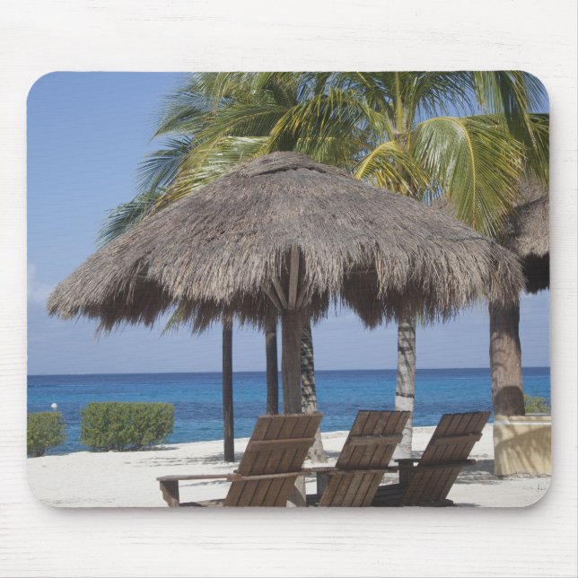 Tapis De Souris Paradis mexicain de la plage (Devant)