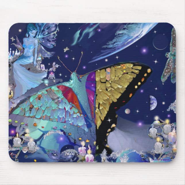 Tapis De Souris Paradis papillon (Devant)