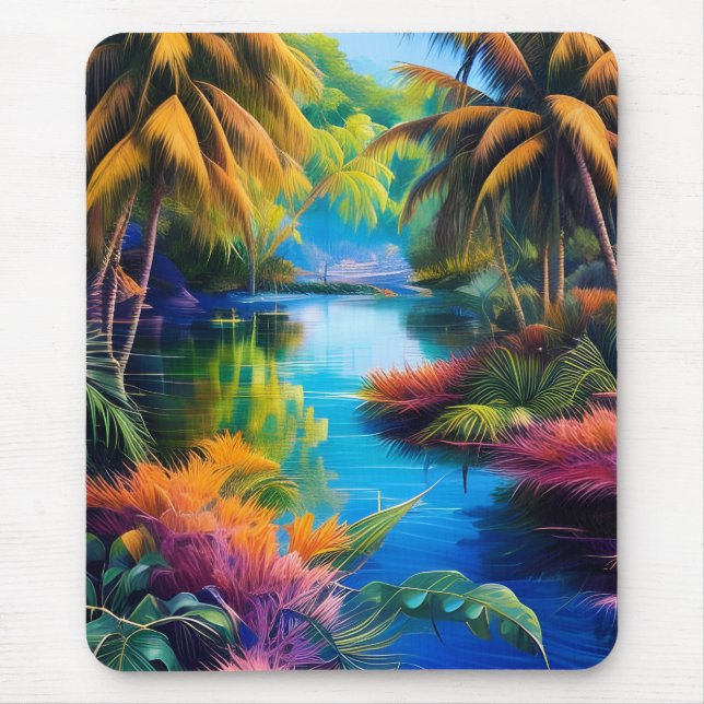 Tapis De Souris Paradis tropical II (Devant)