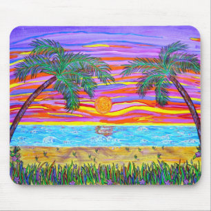 Tapis De Souris Paradis tropical paisible
