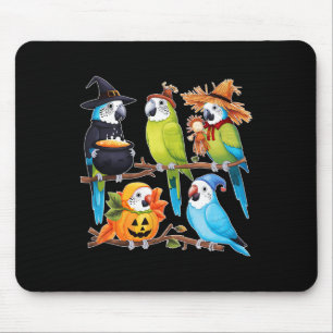 Tapis De Souris Parakee En Costumes Automne Saison Halloween Amusa