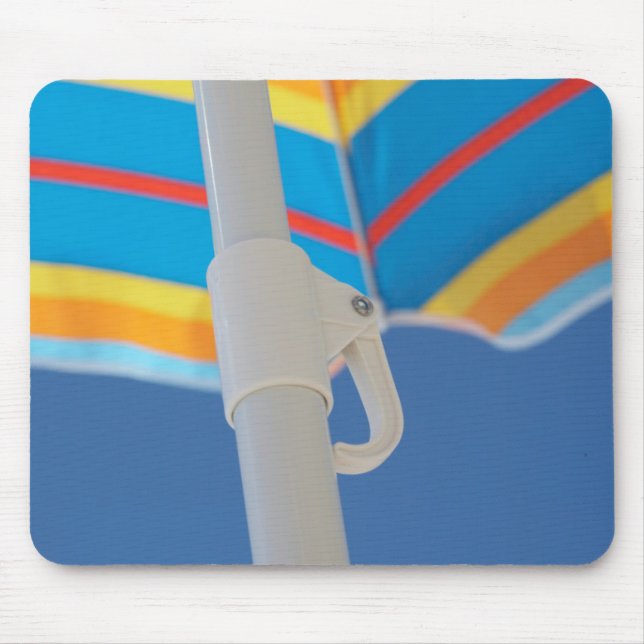 Tapis De Souris Parapluie de plage rayé (Devant)