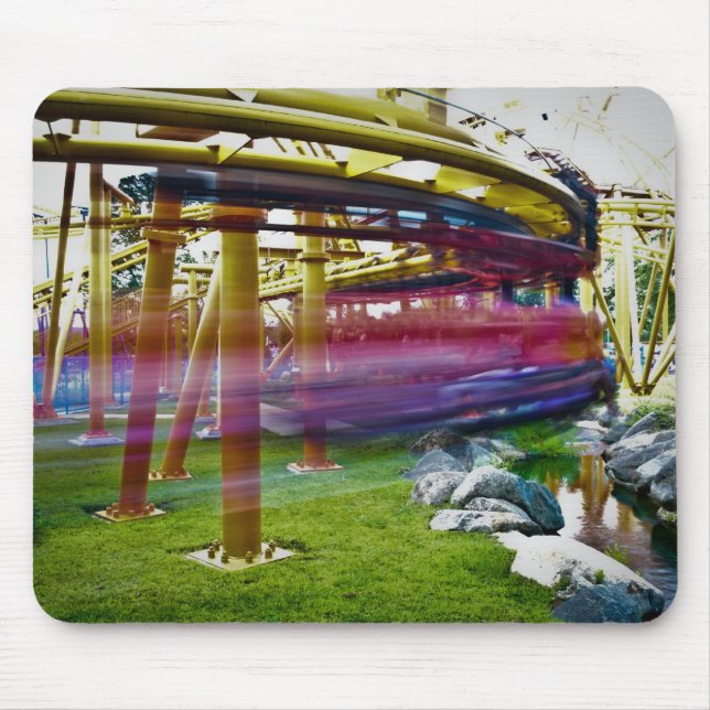 Tapis De Souris parc d'attractions roller dessous de verre (Devant)