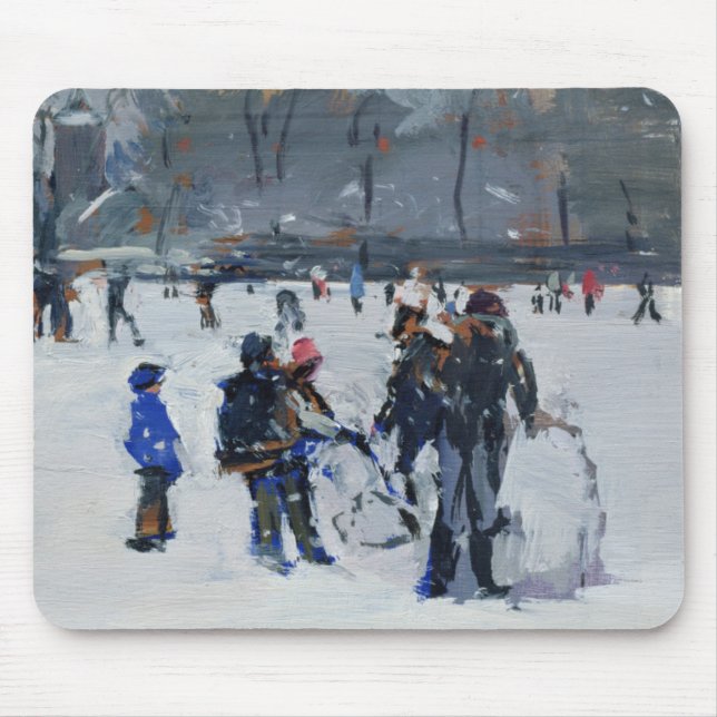 Tapis De Souris Parc de la Hollande dans la neige 2009 (Devant)
