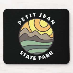 Tapis De Souris Parc d'État Petit Jean Arkansas Ar Souvenir de vac
