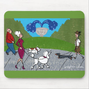 Tapis De Souris Parc Mousepad de chien